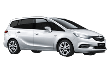 Car Hire Tottenham - Vauxhall Zafira 5 + 2 - Minibus hire Tottenham
